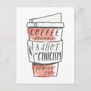 Gilmore Girls Kaffe Vykort