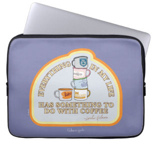 Gilmore Girls Kaffeoffertgrafik Laptop Fodral