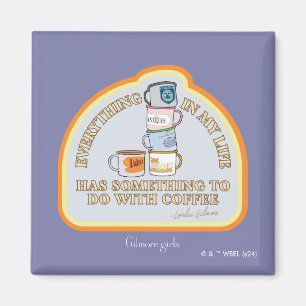 Gilmore Girls Kaffeoffertgrafik Magnet