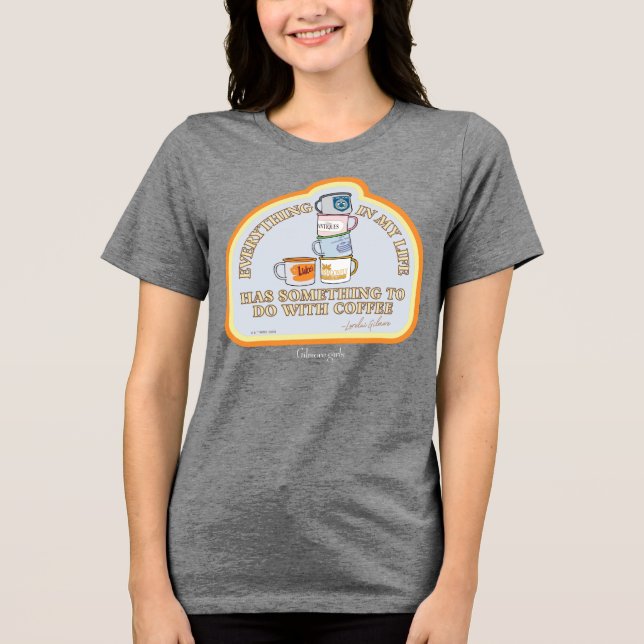 Gilmore Girls | Kaffeoffertgrafik T Shirt (Framsida)