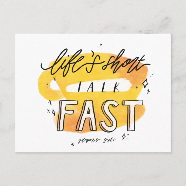Gilmore Girls | Life's Kort Talk Fast (Framsida)