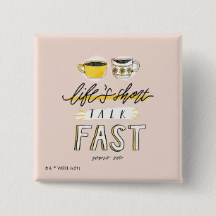 Gilmore Girls Life's Kort Talk Fast - Coffee Knapp