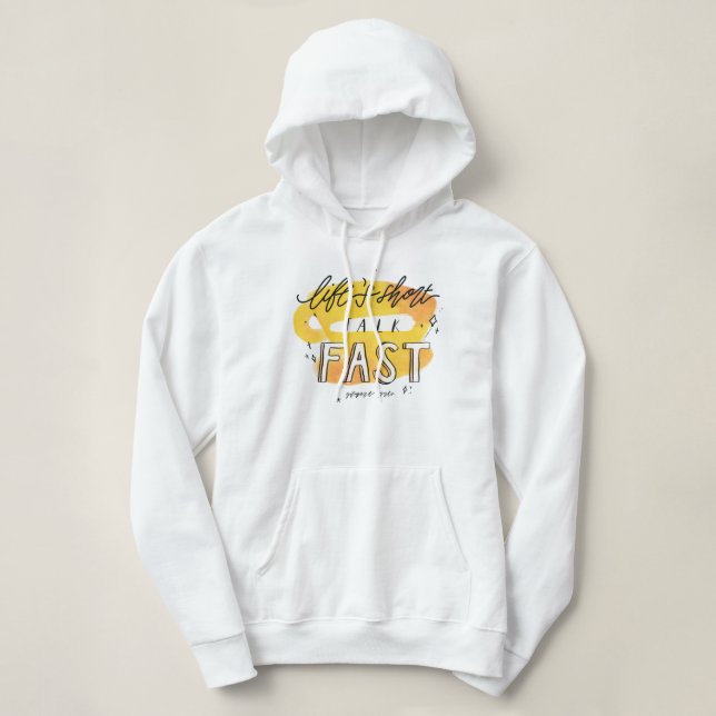 Gilmore Girls | Life's Kort Talk Fast T Shirt (Design framsida)