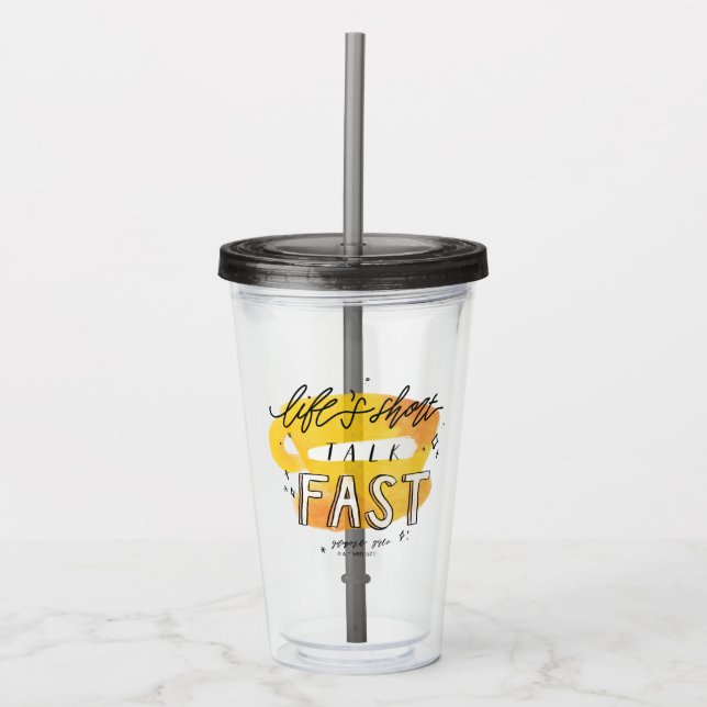 Gilmore Girls | Life's Kort Talk Fast Take Away Mugg (Framsida)