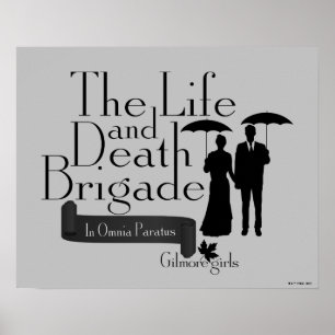 Gilmore Girls Liv- och dödsbrigaden Poster