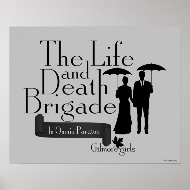 Gilmore Girls | Liv- och dödsbrigaden Poster (Framsidan)