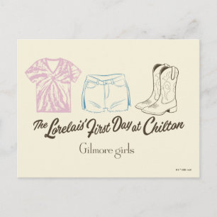 Gilmore Girls Lorelai Chilton Outfit Design Vykort