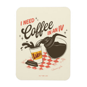 Gilmore Girls Luke's Coffee IV Quote Magnet