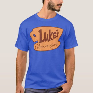 Gilmore Girls Lukes Coffee Klassisk Kaffe Kopp Log T Shirt