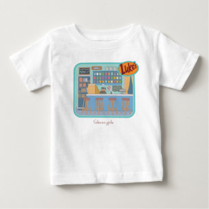 Gilmore Girls Lukes Diner Grafik T Shirt