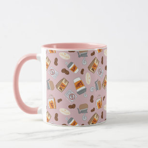 Gilmore Girls Luke's Middag Coffee Mönster Mugg