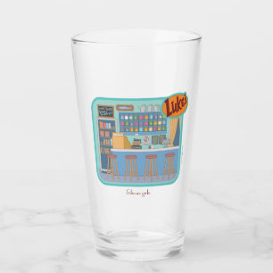 Gilmore Girls Luke's Middag Graphic Glaskopp