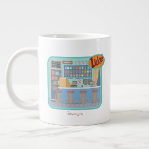 Gilmore Girls Luke's Middag Graphic Jumbo Mugg
