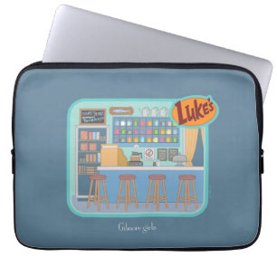 Gilmore Girls Luke's Middag Graphic Laptop Fodral