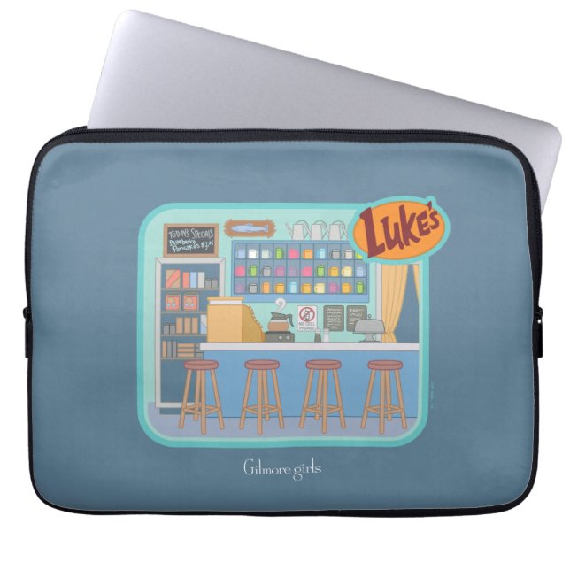 Gilmore Girls | Luke's Middag Graphic Laptop Fodral (Framsidan)