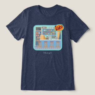 Gilmore Girls Luke's Middag Graphic T Shirt