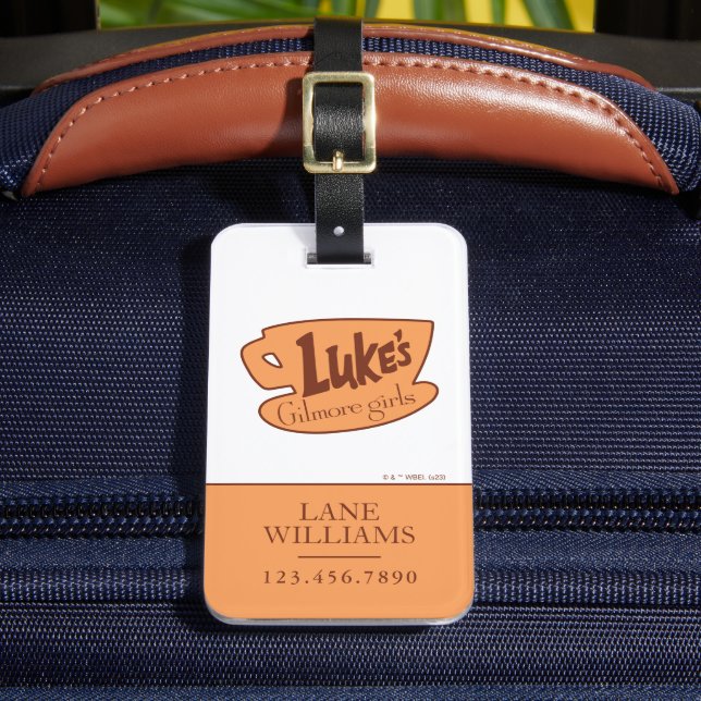 Gilmore Girls | Luke's Middag Logotyp Bagagebricka (Framsida Insitu 2)