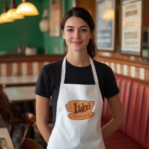 Gilmore Girls   Luke's Middag Logotyp Förkläde