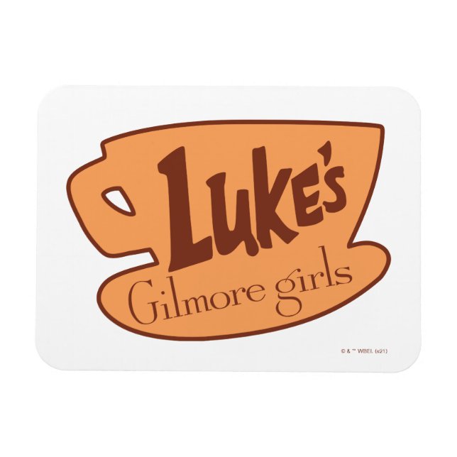 Gilmore Girls | Luke's Middag Logotyp Magnet (Horisontell)