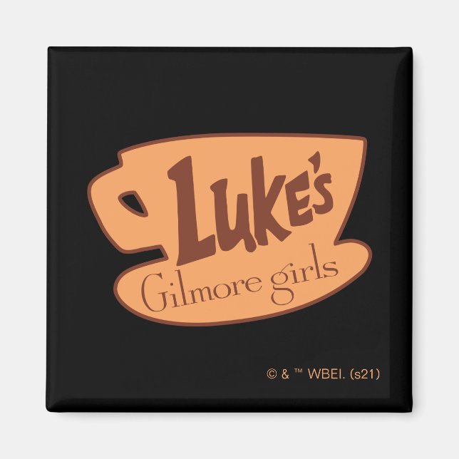 Gilmore Girls | Luke's Middag Logotyp Magnet (Framsidan)