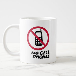 Gilmore Girls Luke's Middag - No Cell Telefoner Jumbo Mugg