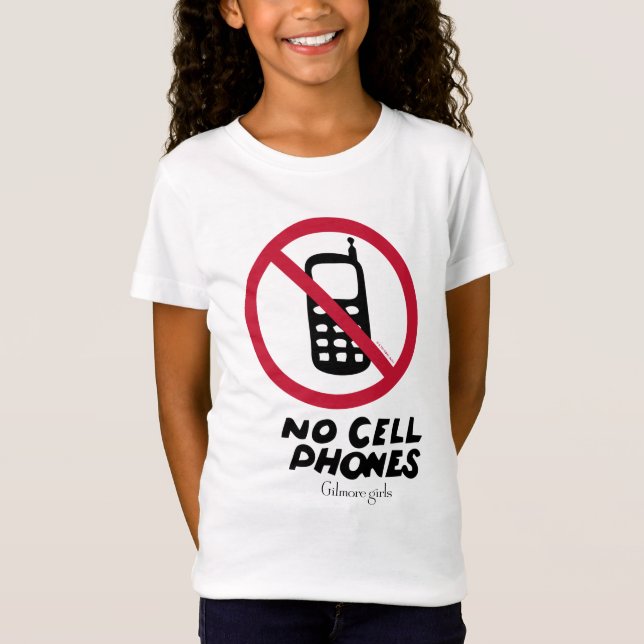Gilmore Girls | Luke's Middag - No Cell Telefoner T Shirt (Framsida)