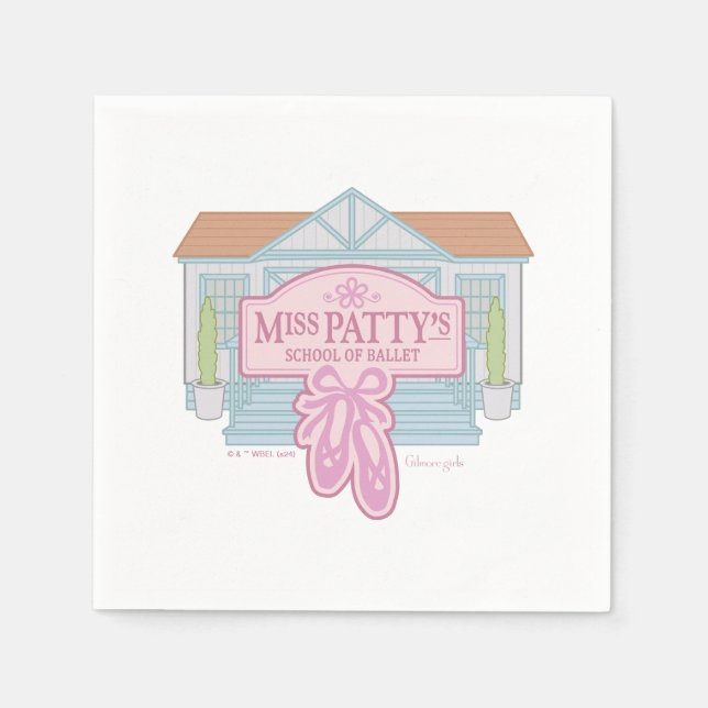 Gilmore Girls | Miss Pattys Ballet Pappersservett (Framsidan)