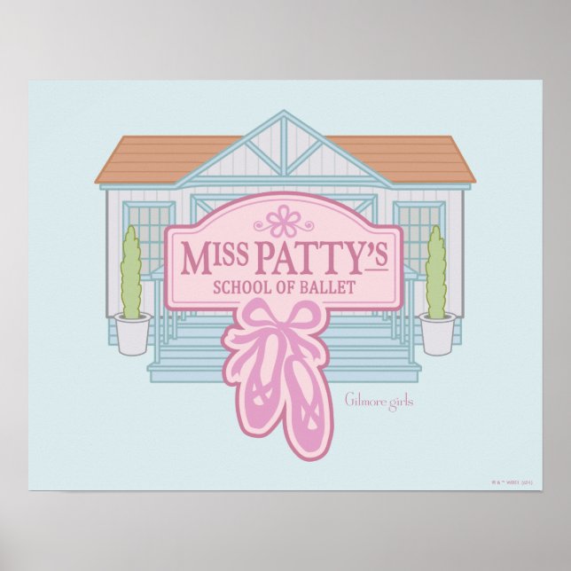 Gilmore Girls | Miss Pattys Ballet Poster (Framsidan)