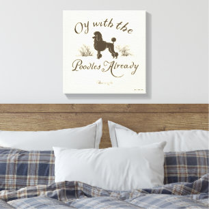 Gilmore Girls Oy With the PoodlesDesign Canvastryck