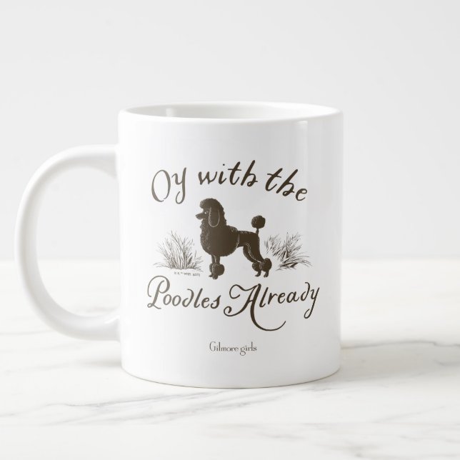 Gilmore Girls | Oy With the PoodlesDesign Jumbo Mugg (Vänster)