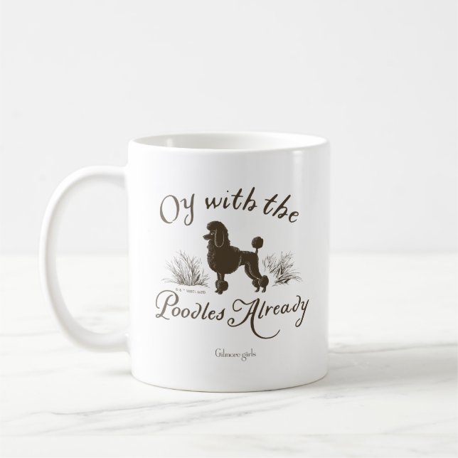 Gilmore Girls | Oy With the PoodlesDesign Kaffemugg (Vänster)