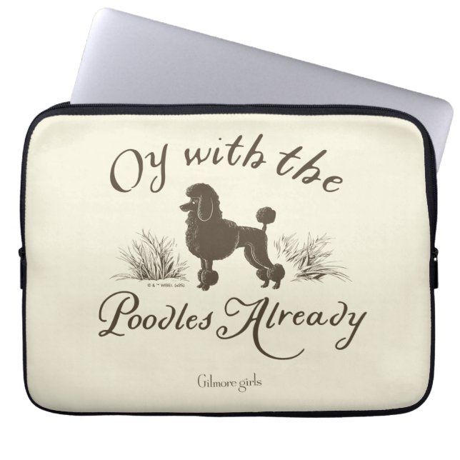 Gilmore Girls | Oy With the PoodlesDesign Laptop Fodral (Framsidan)