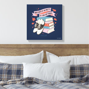 Gilmore Girls Sluttningscitat Design Canvastryck