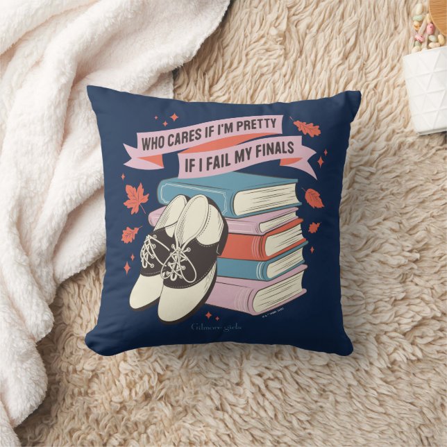 Gilmore Girls Sluttningscitat Design Kudde (Filt)