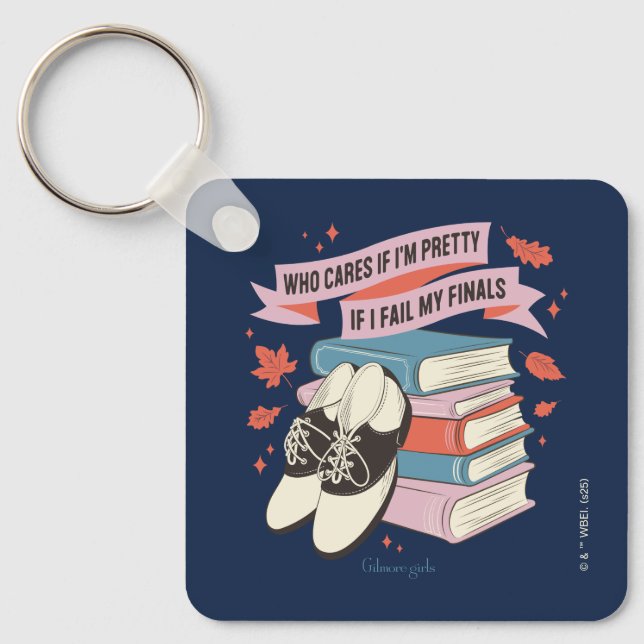 Gilmore Girls Sluttningscitat Design Nyckelring (Framsida)