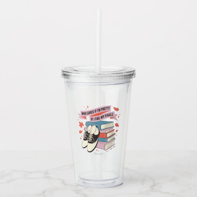 Gilmore Girls Sluttningscitat Design Take Away Mugg (Framsida)