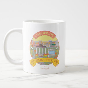 Gilmore Girls Stars Hollow Autumn Festival Jumbo Mugg