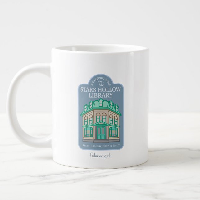 Gilmore Girls | Stars Hollow Bibliotek Jumbo Mugg (Vänster)