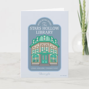 Gilmore Girls Stars Hollow Bibliotek Kort