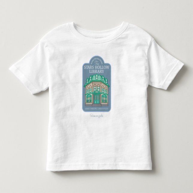 Gilmore Girls | Stars Hollow Bibliotek T Shirt (Framsida)