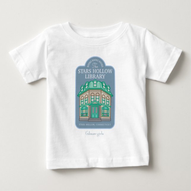 Gilmore Girls | Stars Hollow Bibliotek T Shirt (Framsida)