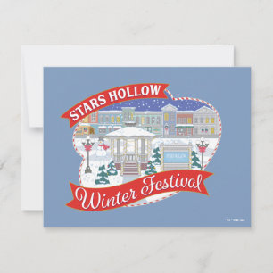 Gilmore Girls   Stars Hollow Vinterfestival Anteckningskort
