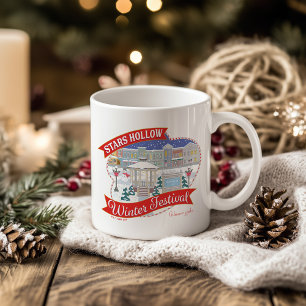 Gilmore Girls Stars Hollow Winter Festival Kaffemugg