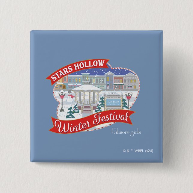 Gilmore Girls | Stars Hollow Winter Festival Knapp (Framsida)