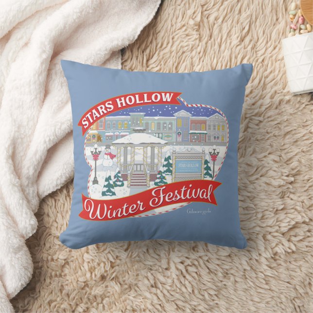 Gilmore Girls | Stars Hollow Winter Festival Kudde (Filt)