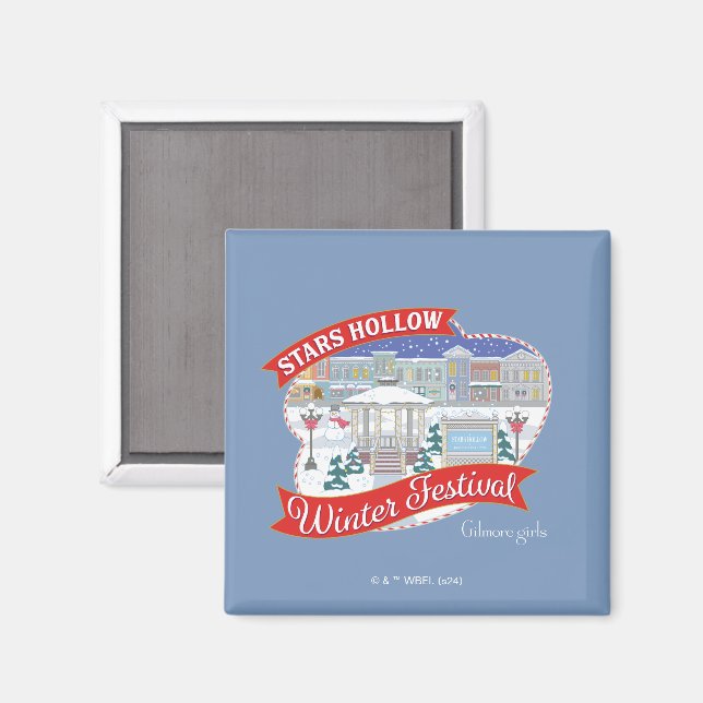 Gilmore Girls | Stars Hollow Winter Festival Magnet (Front/Back)