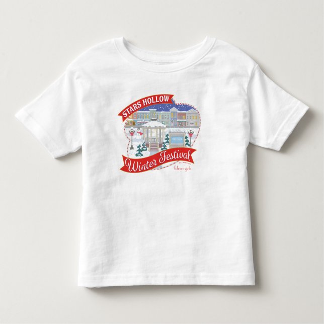 Gilmore Girls | Stars Hollow Winter Festival T Shirt (Framsida)