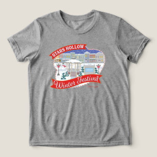 Gilmore Girls Stars Hollow Winter Festival T Shirt