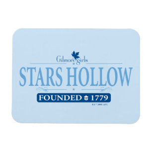 Gilmore Girls Stars ihålig Logotyp Magnet