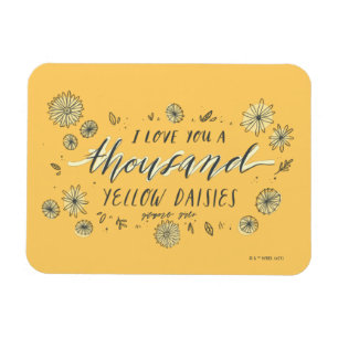 Gilmore Girls Tusentals Daisy i Gulten Magnet